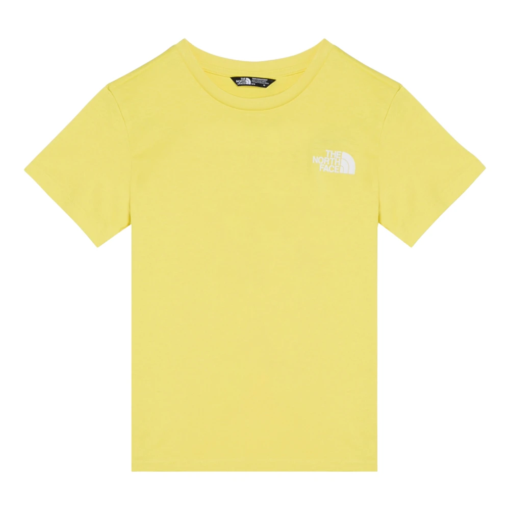 The North Face Korte mouwen ronde hals T-shirt Yellow Heren