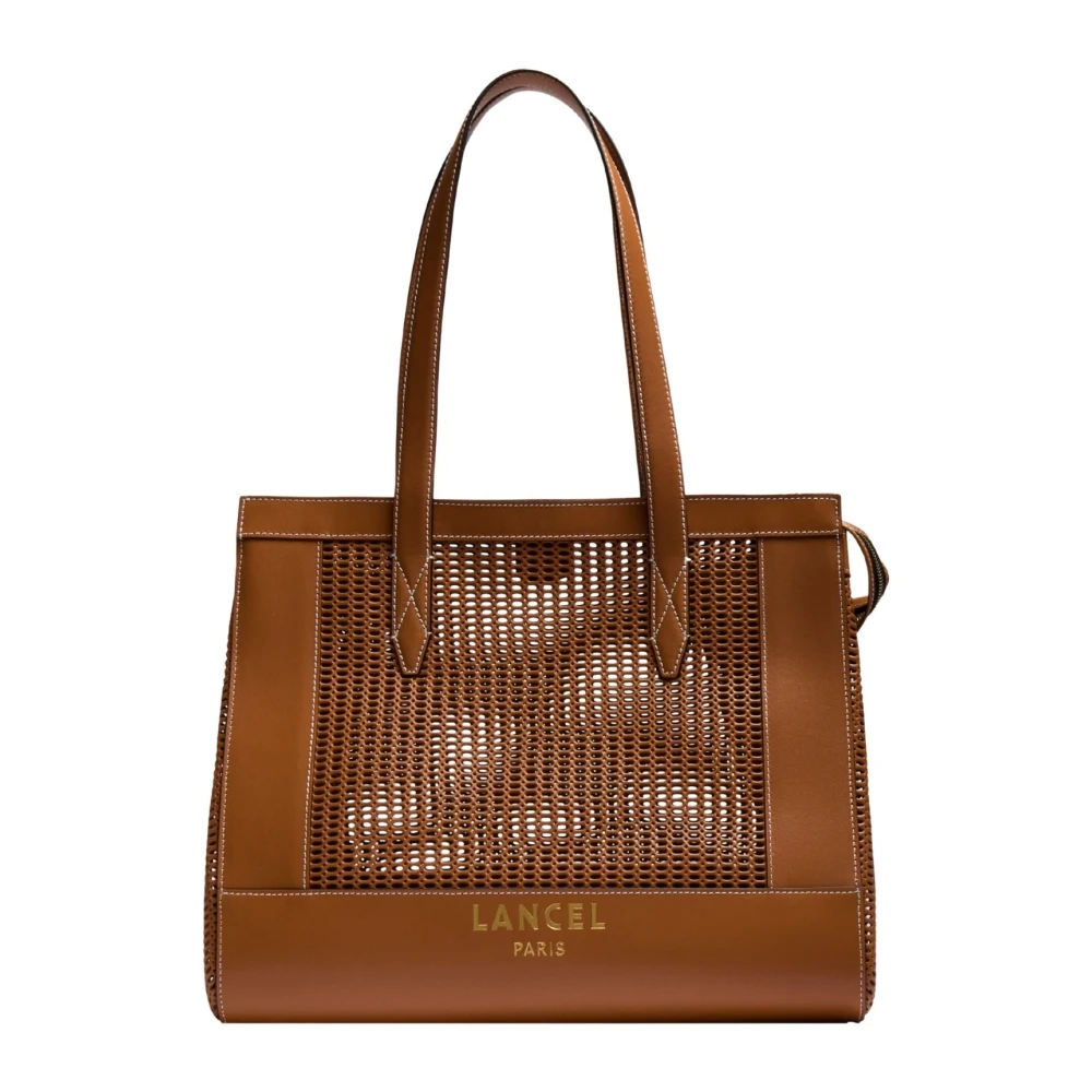 Lancel Women's Brown Shopping Bags, One Size, Cabas / Shopping L Jour Animation Ajouree