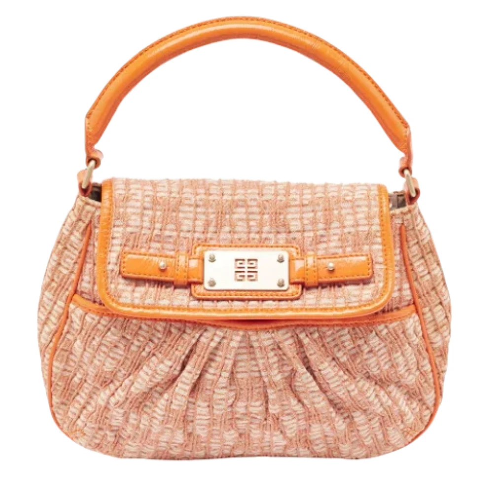 Givenchy Pre-owned Fabric handbags Orange Dames