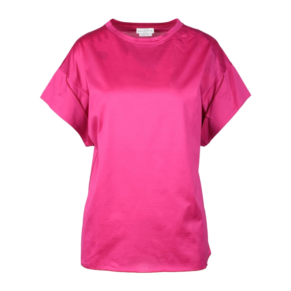 Ballantyne Katoenen T-shirt Pink Dames