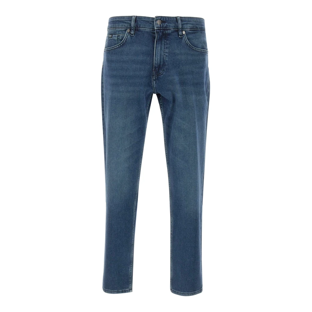 Hugo Blue Slim Fit Jeans, Male, W33 L32, Maine Jeans