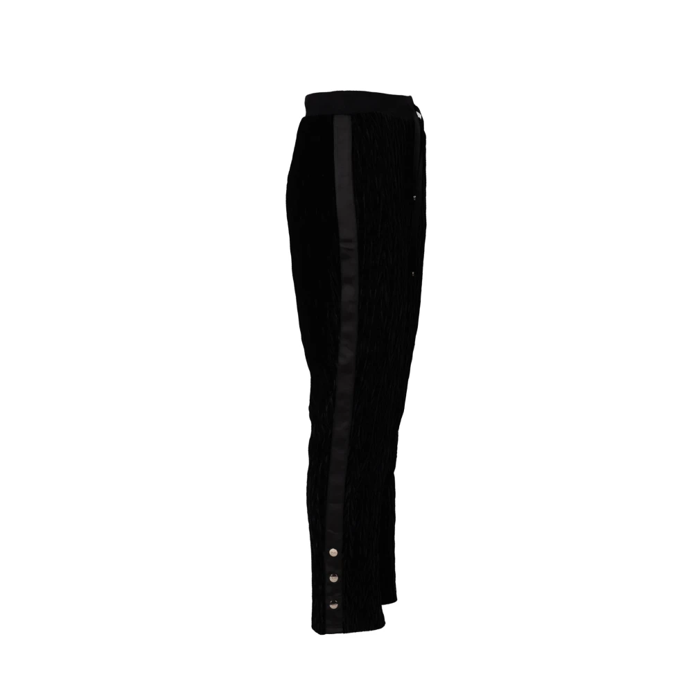 Liu Jo Elegante Hoge Taille Broek Black Dames