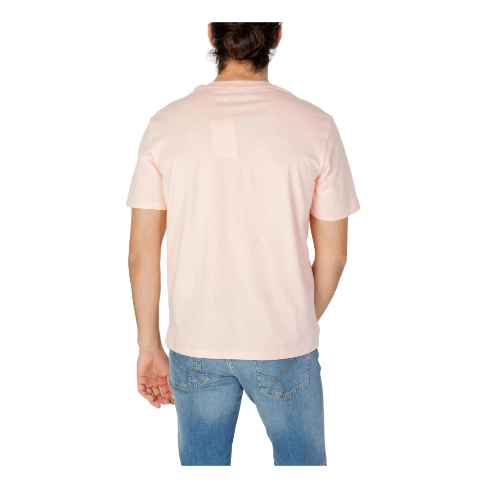 GAS T-Shirts Pink Heren