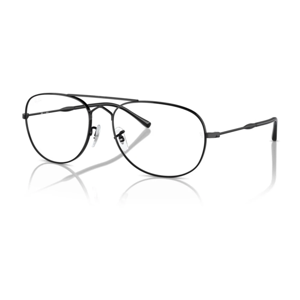 Ray-Ban Unisex Black Glasses, 55 Mm, Pilot Sunglasses