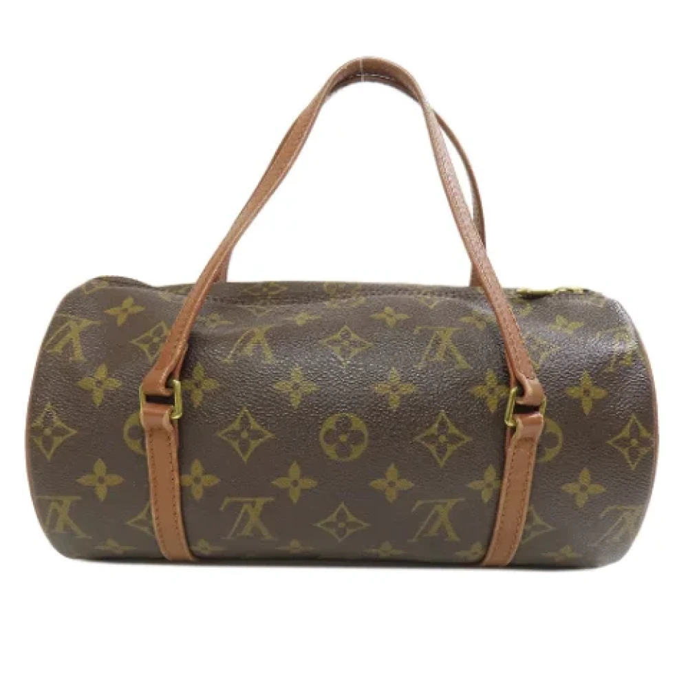 Louis Vuitton Vintage Pre-owned Canvas handbags Brown Dames