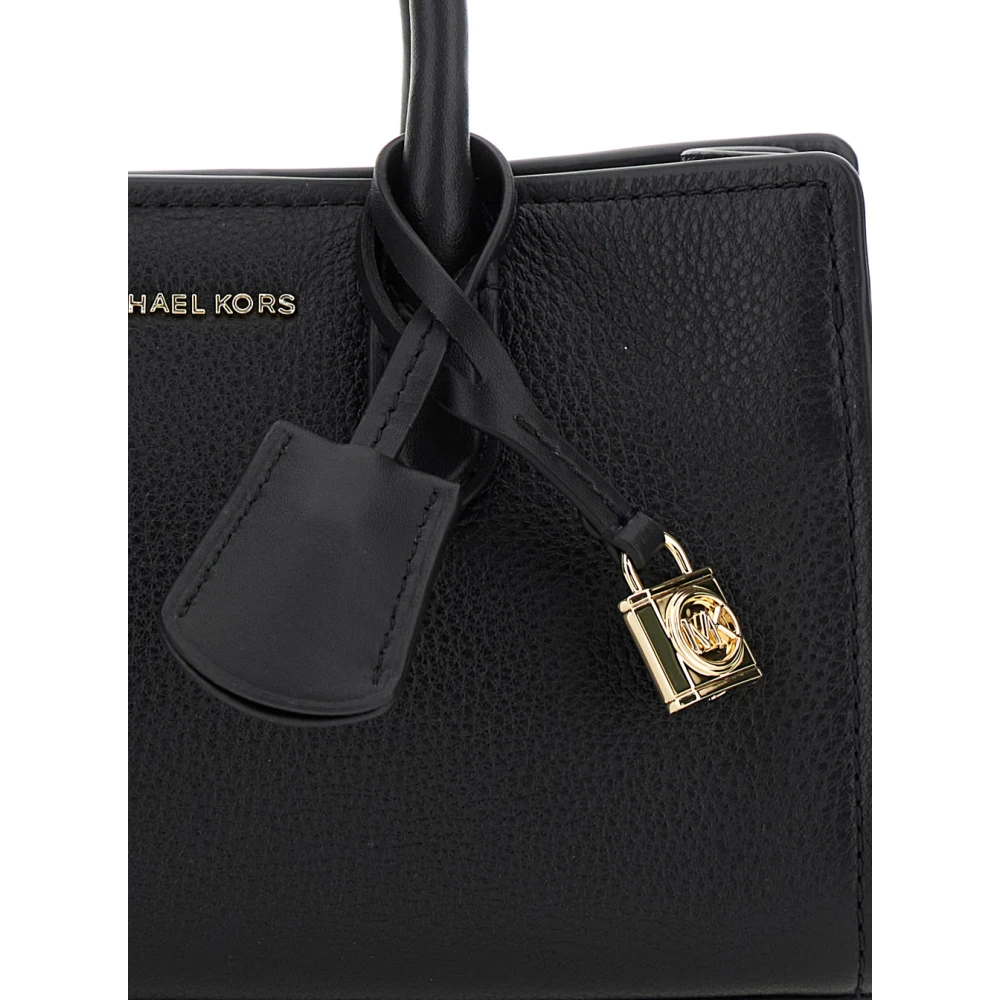 Michael Kors Zwarte Scarlett Handtas met Logodetail Black Dames