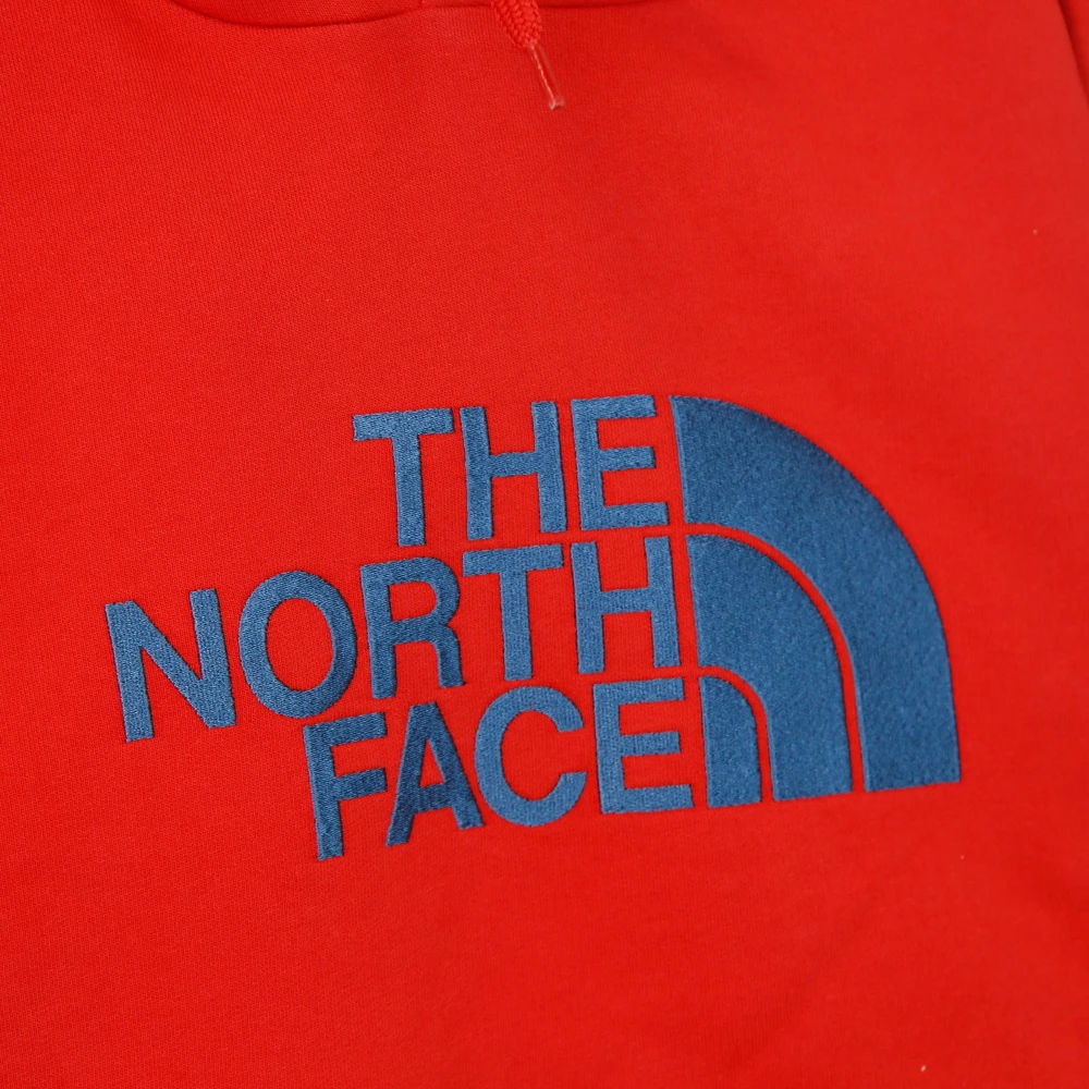 The North Face Rode lichtgewicht hoodie met capuchon lange mouwen Red Heren