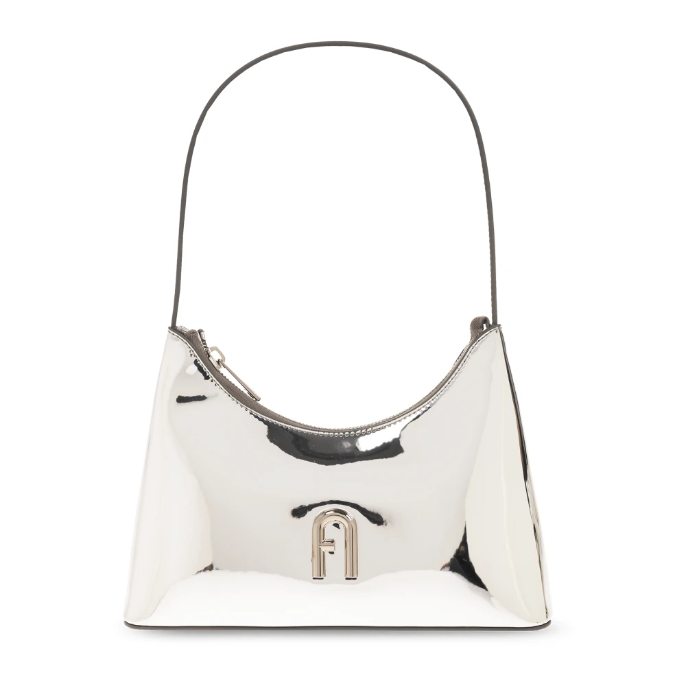 Furla Crossbody bags Diamante Mini Shoulder Bag in zilver