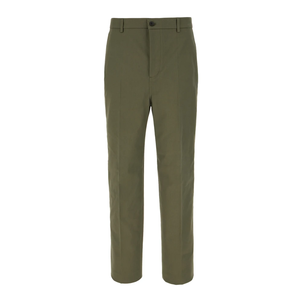 Valentino Garavani Green Chinos, Male, L, Pantaloni