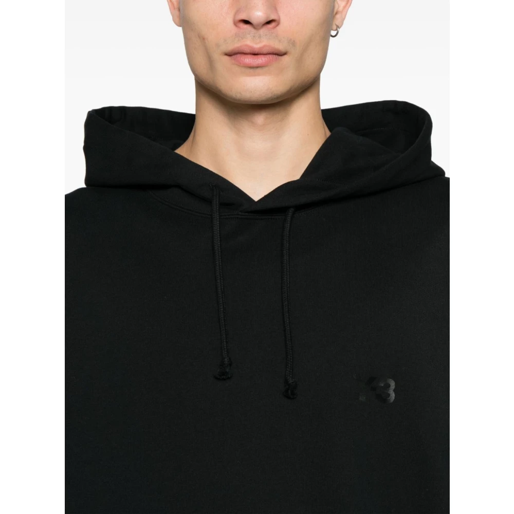 Y-3 Zwarte Sweatshirt Hoodie Unisex Mode Black Heren