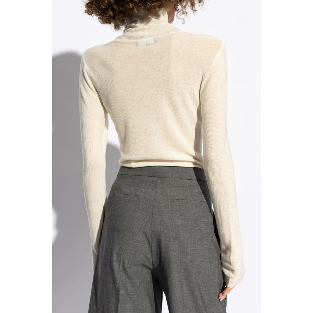 Fabiana Filippi Trui met inzetstukken Beige Dames