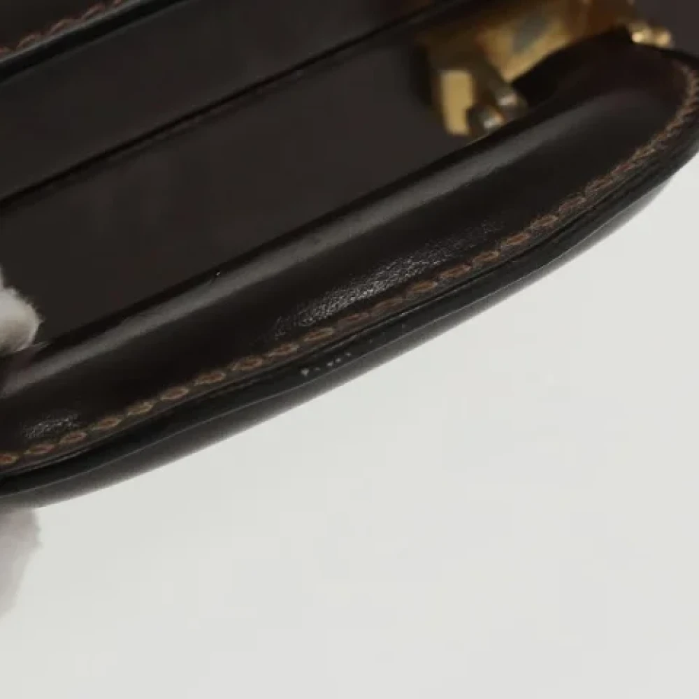 Loewe Pre-owned Leather travel-bags Brown Dames
