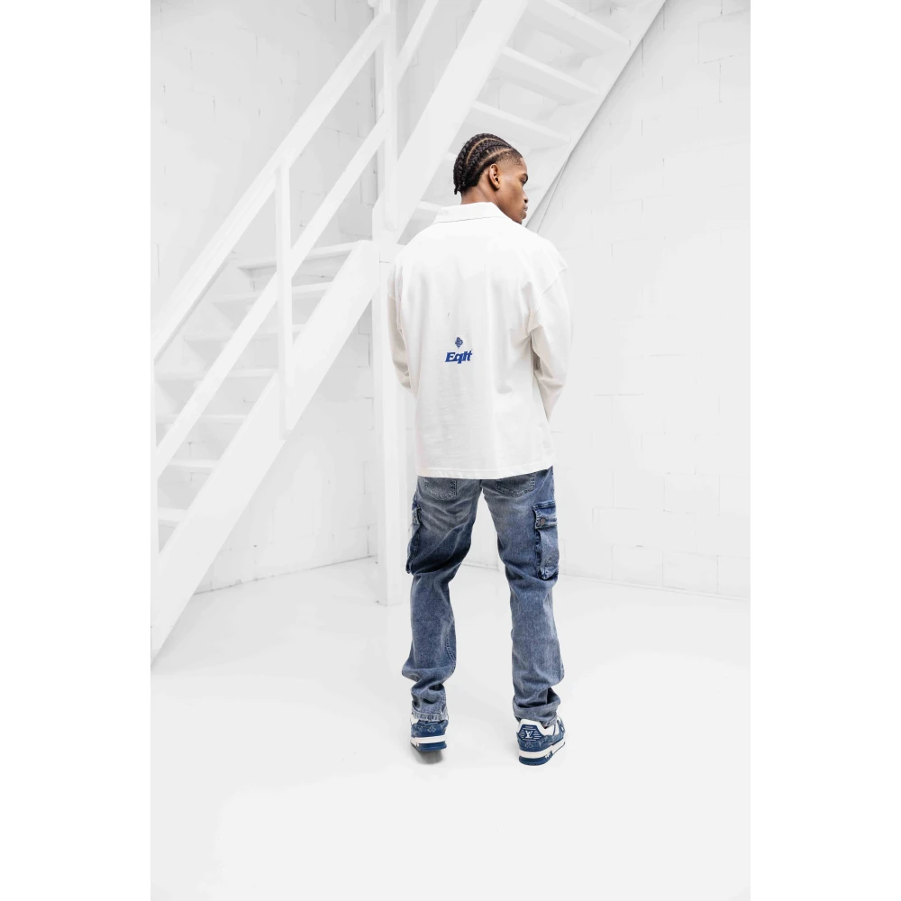 Xplct Studios Blauwe Cargo Broek Heren Blue Heren