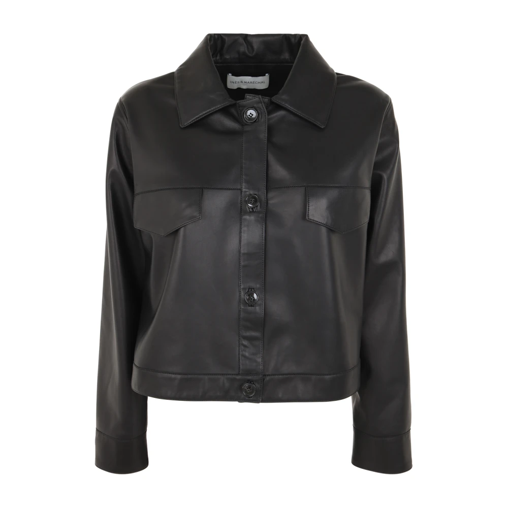 Jackets > Leather Jackets - - Inès & Maréchal - Modalova