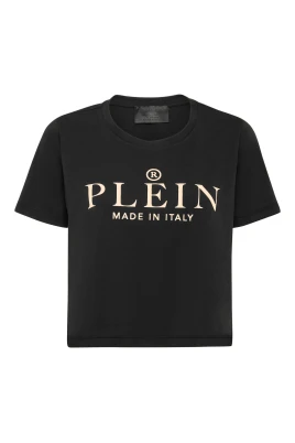 T-Shirt Round Neck SS Crop Iconic