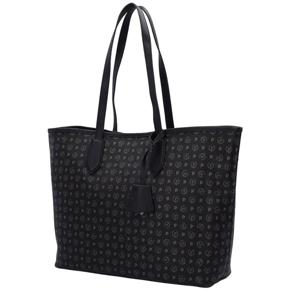 Pollini Heritage Schoudertas voor Vrouwen Black Dames