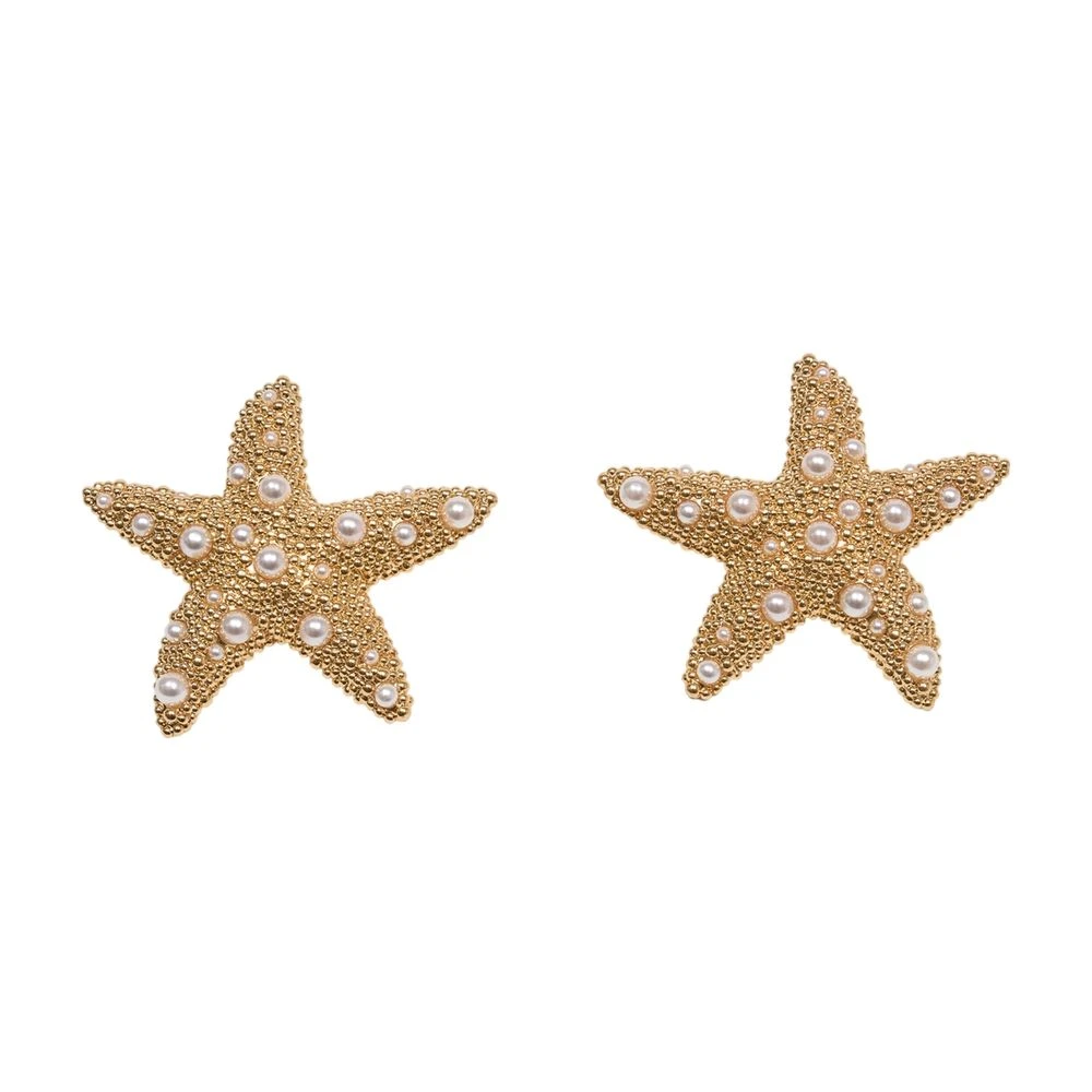 Self Portrait Women's Yellow Sea Star Earrings