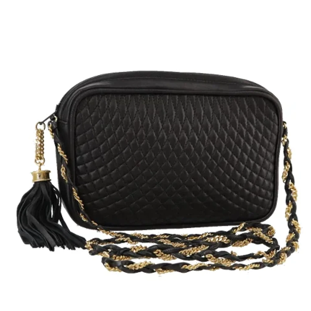 Bally Pre-owned Leather shoulder-bags Black Dames