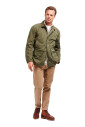 veste-en-coton-vert-avec-logo-brode