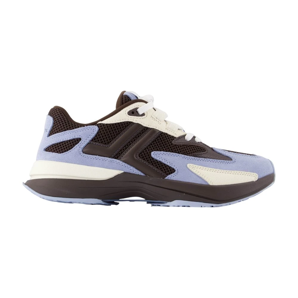 Lanvin Bruine PVC Sneakers met Top Veters Heren Schoenen