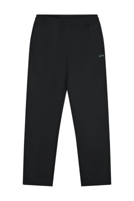 green-logo-polyester-pants-with-pockets