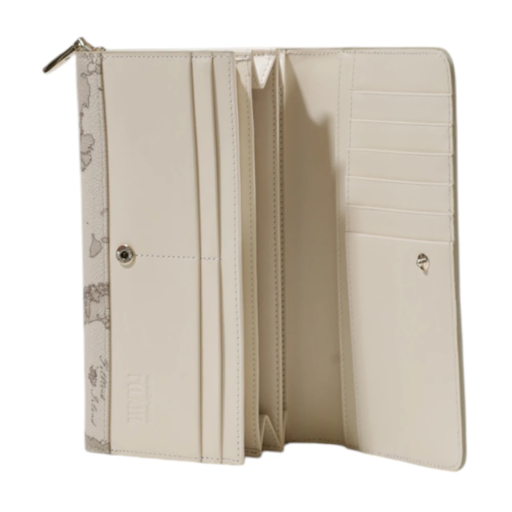 Alviero Martini 1a Classe Damesportemonnee in leren collectie Beige Dames