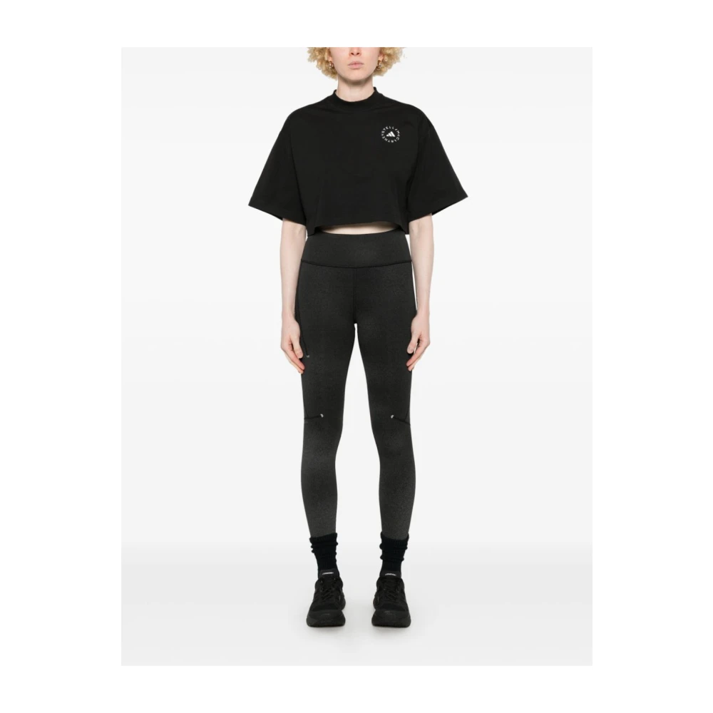 Adidas Stella McCartney Zwarte Sweater Collectie Black Dames