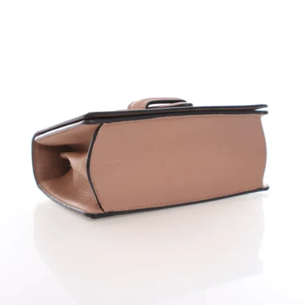 Loewe Pre-owned Leather shoulder-bags Pink Dames