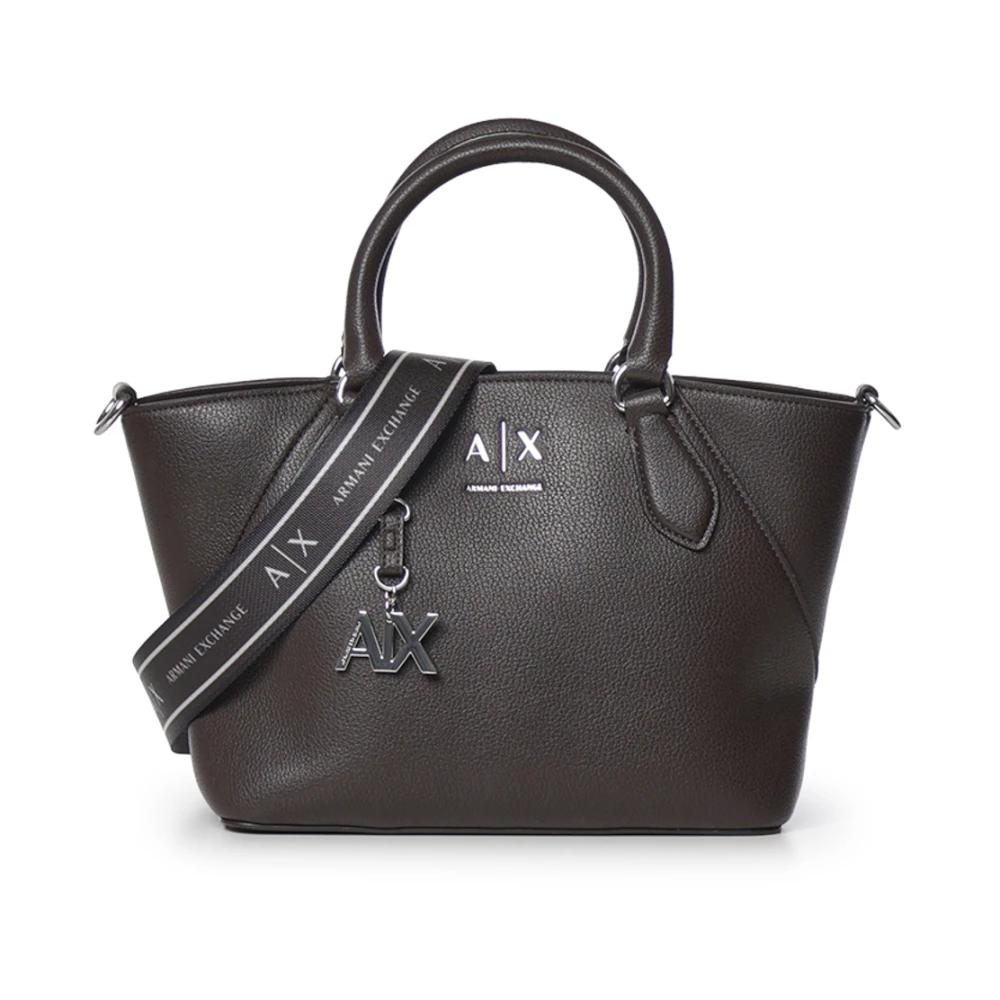 Armani Exchange Donna Nero Borse, Taglia Unica, New,