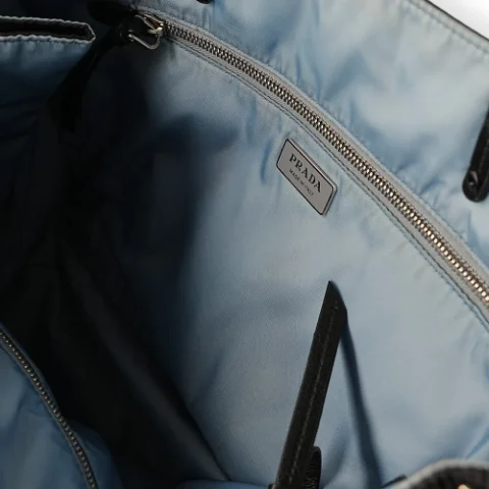Prada Vintage Pre-owned Nylon prada-bags Black Dames