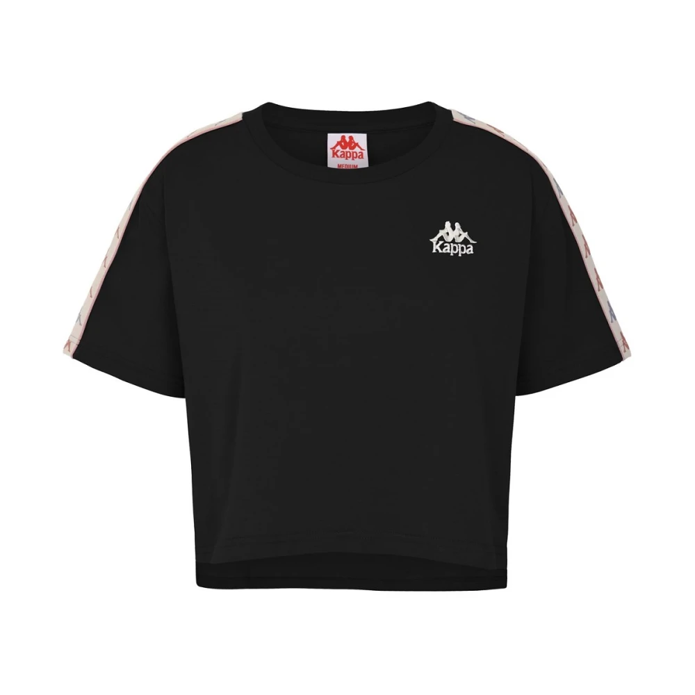 Kappa Korte Mouw T-shirt Black Heren