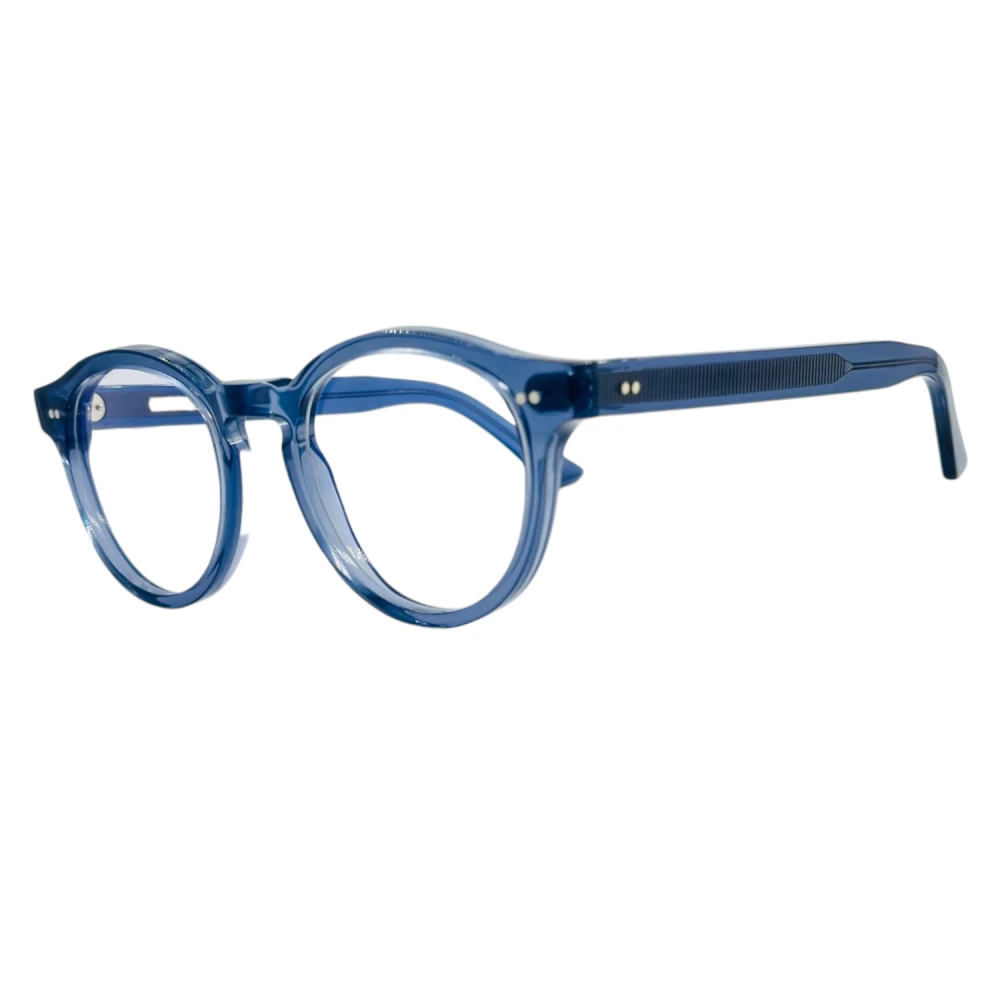 Cutler And Gross 1378 Blauw Kristal Acetaat Bril Blue Unisex