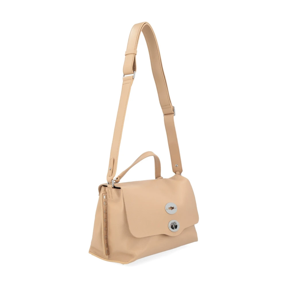 Zanellato Beige Matera Postina Tas Beige Dames