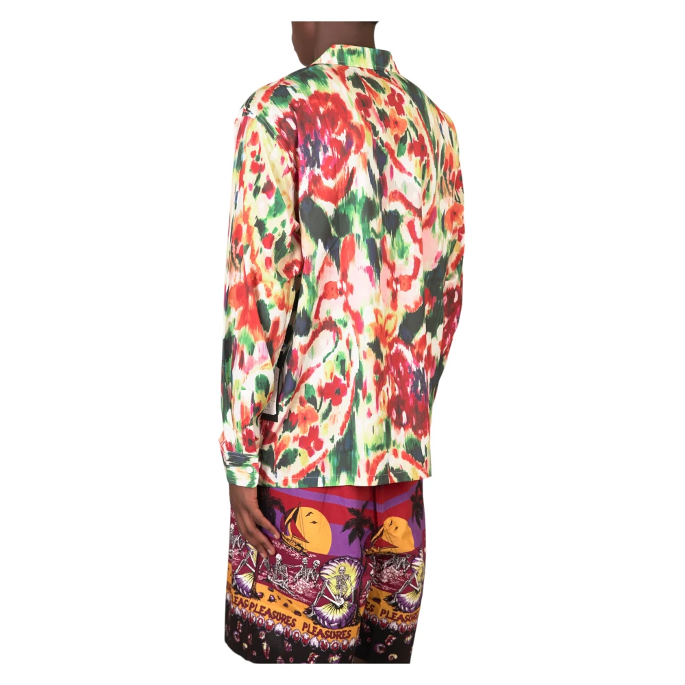 Pleasures Lange mouwen shirt in Multi Multicolor Heren