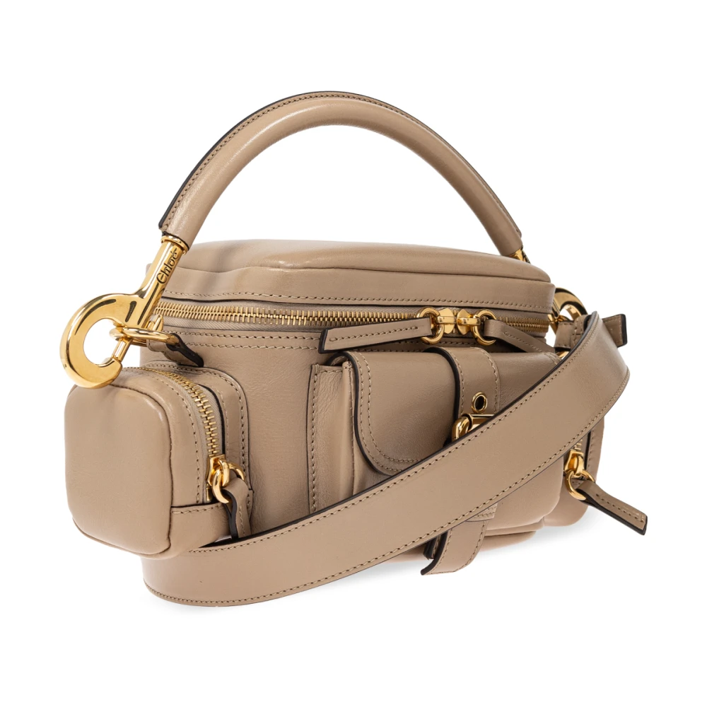 Chloé Handtas Camera Klein Beige Dames