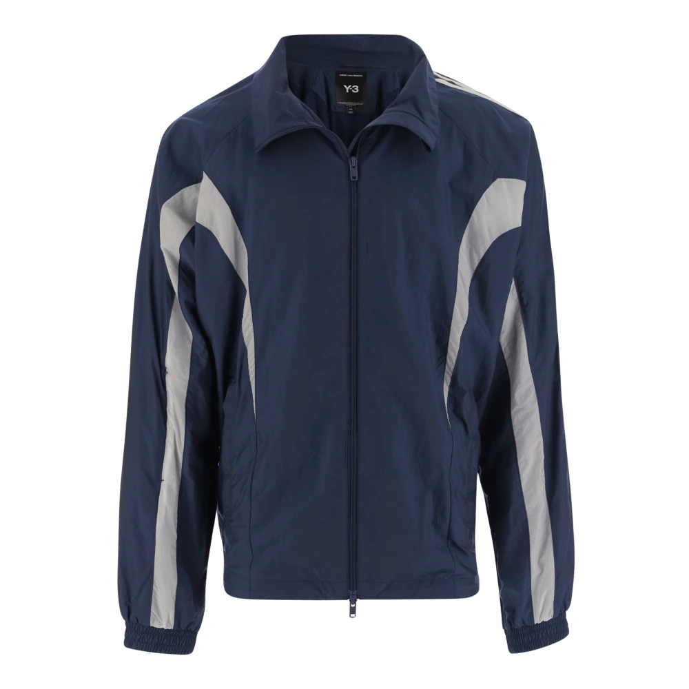 Y-3 Blauwe Jassen Jas Blue Heren