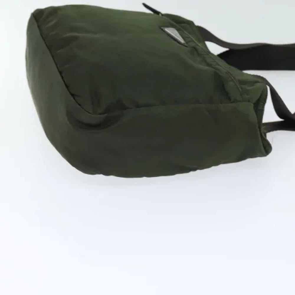 Prada Vintage Pre-owned Nylon totes Brown Dames