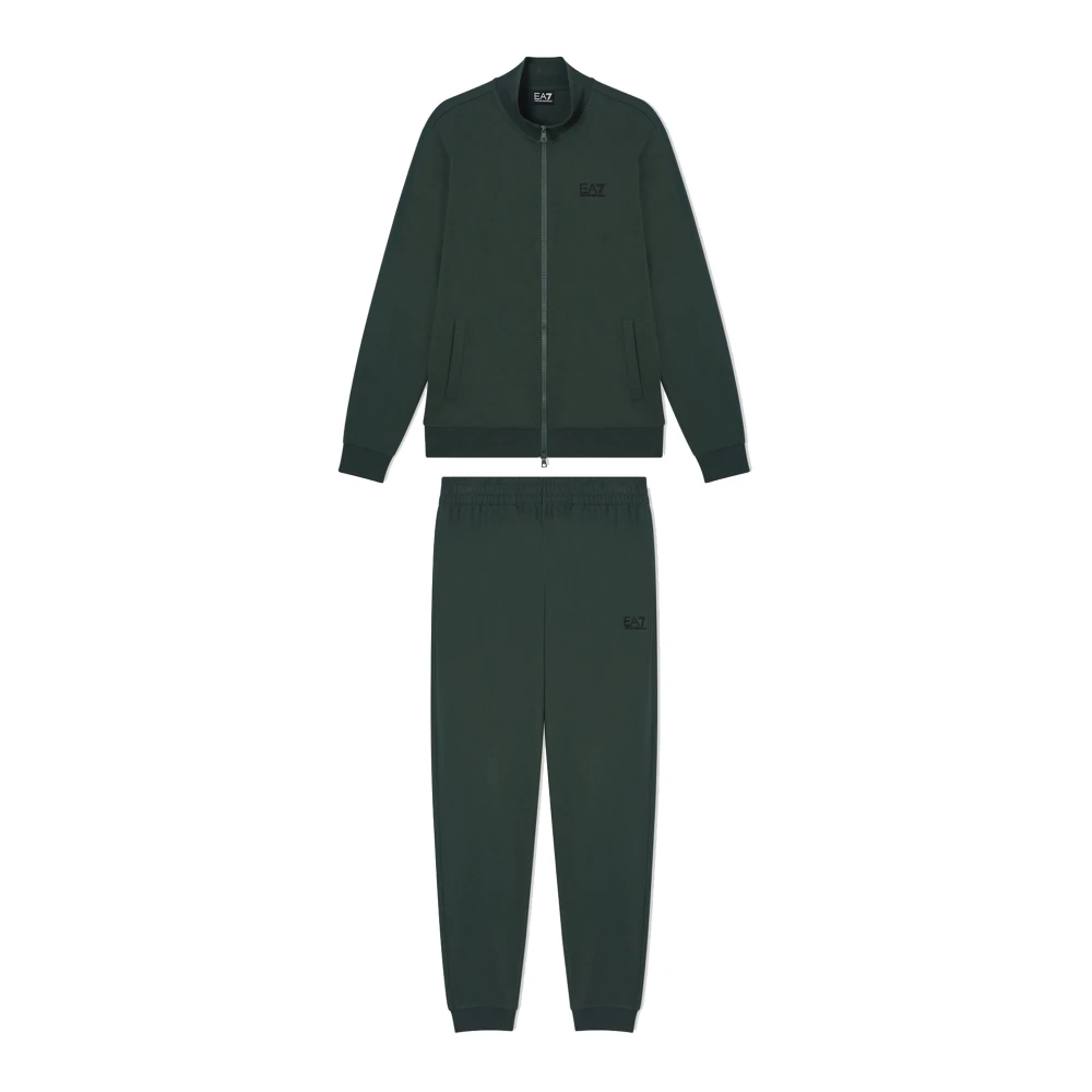 Emporio Armani Ea7 Men's Green Training, L, Training Sets