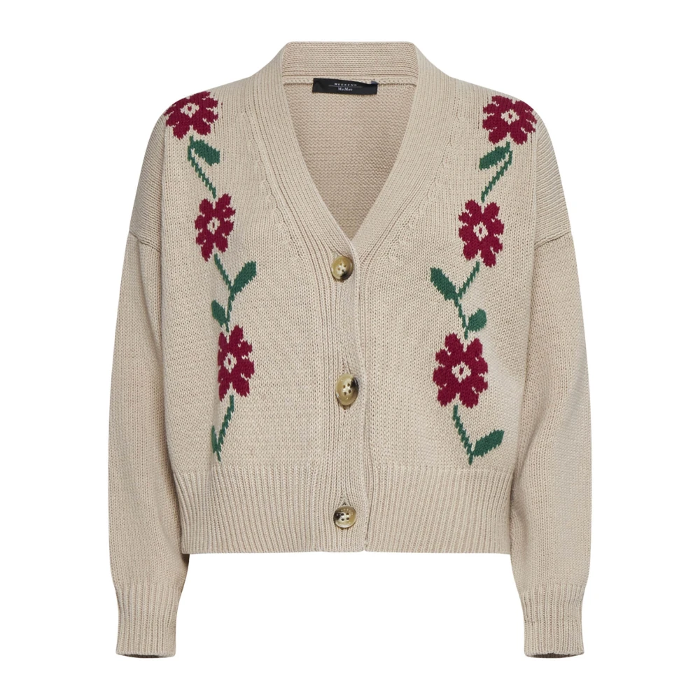 Max Mara Weekend Gezellige Teulada Sweaters voor Weekend Beige Dames