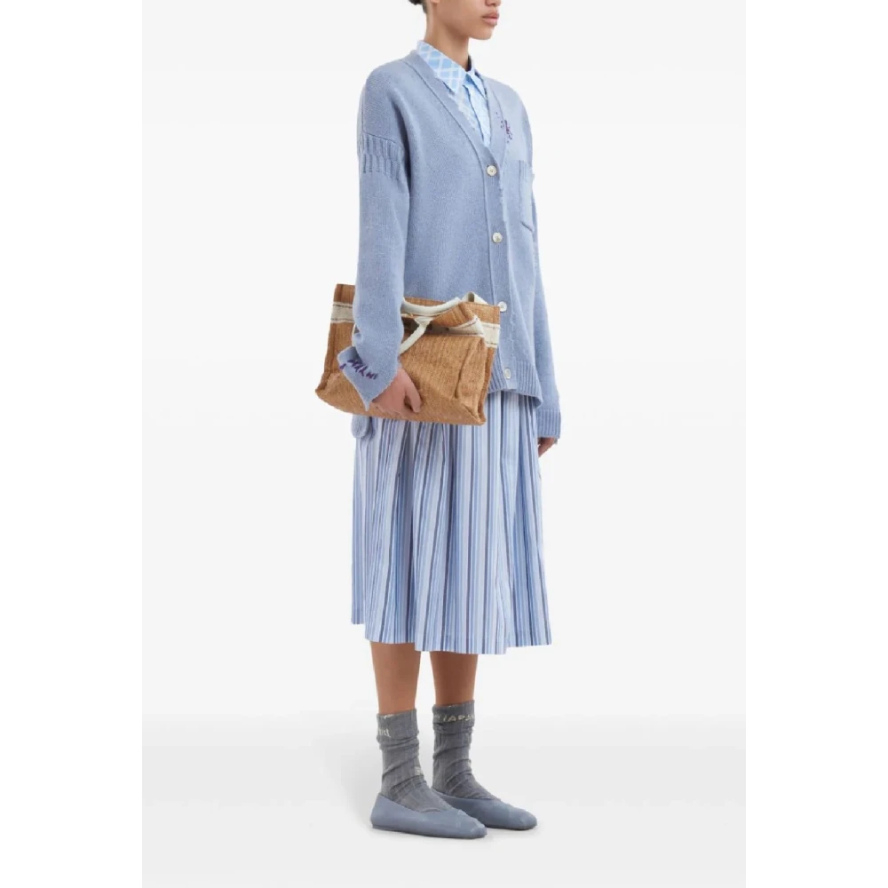 Marni Stijlvolle Dames Gebreide Collectie Blue Dames