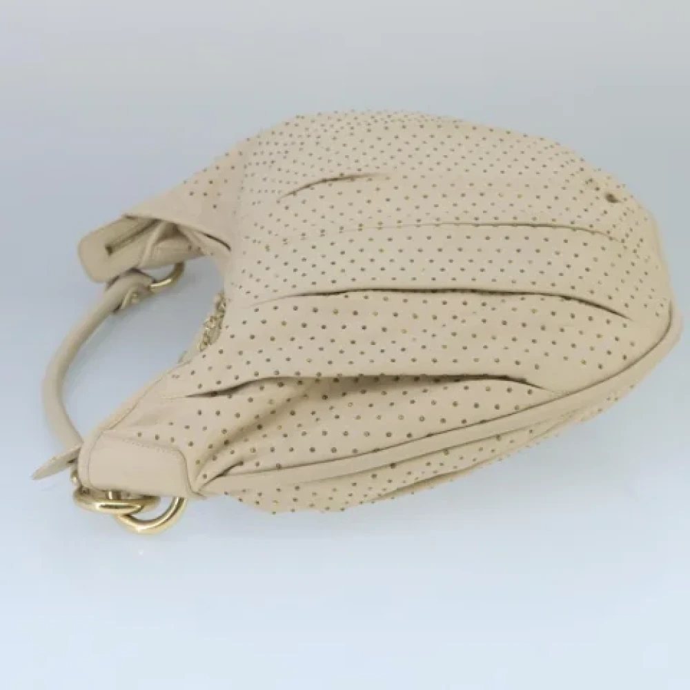 Bally Pre-owned Leather shoulder-bags Beige Dames