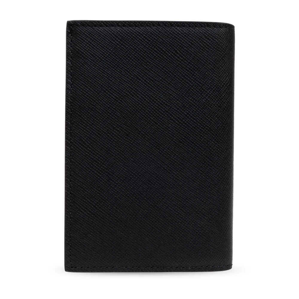 Paul Smith Leren portemonnee Black Heren