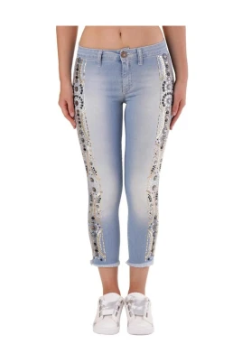 Cotton Cropped Jeans