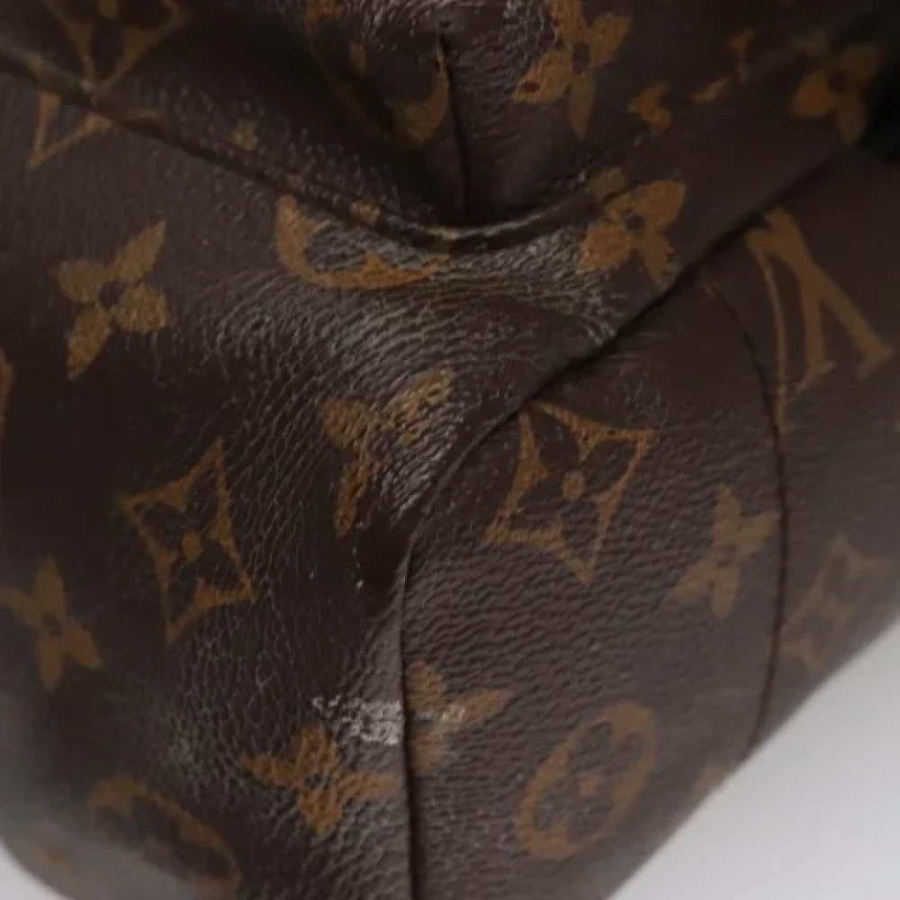 Louis Vuitton Vintage Pre-owned Canvas backpacks Brown Dames