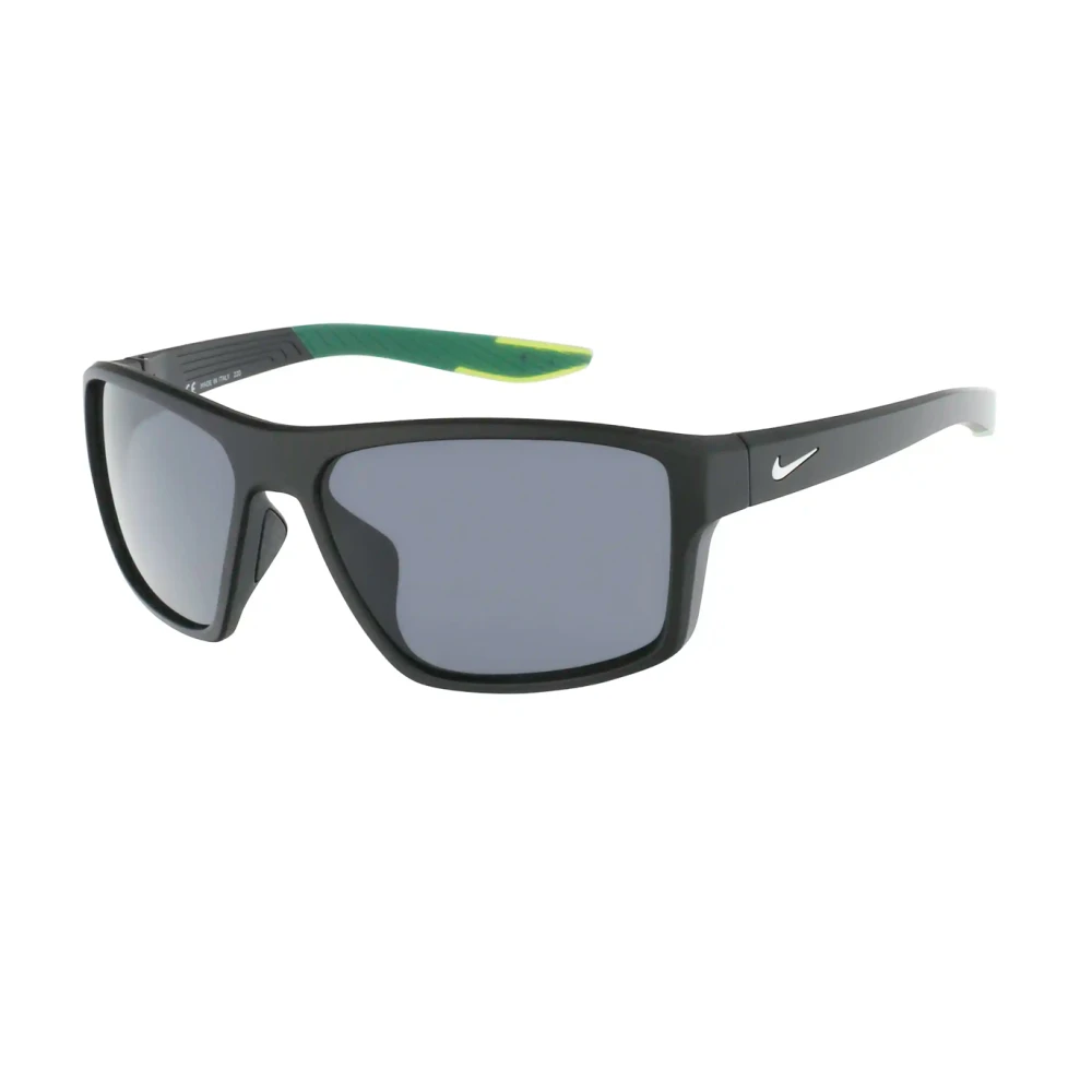Nike Men's Black Square Acetate Sunglasses