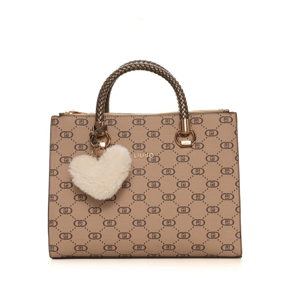 Liu Jo Stijlvolle Handtas met Afneembare Band Beige Dames