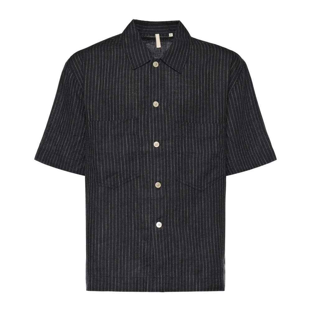 Sunflower Black Short Sleeve Shirts - Male - Short Sleeve Shirts - 2XL - Shirts