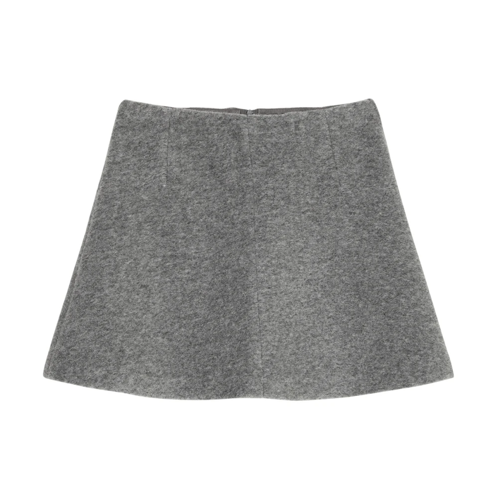 Marc O'Polo Wijd uitlopende minirok Gray Dames