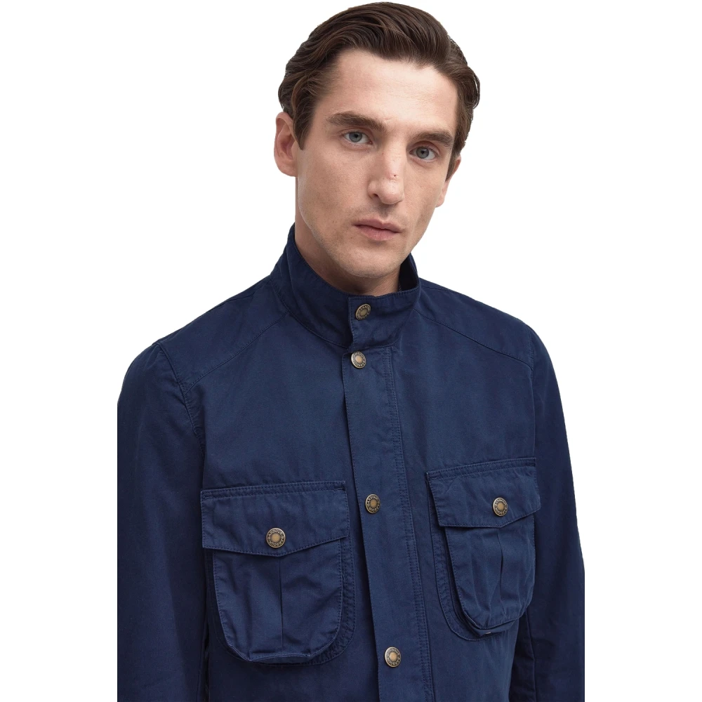 Barbour Corbridge Jacket Blue Heren