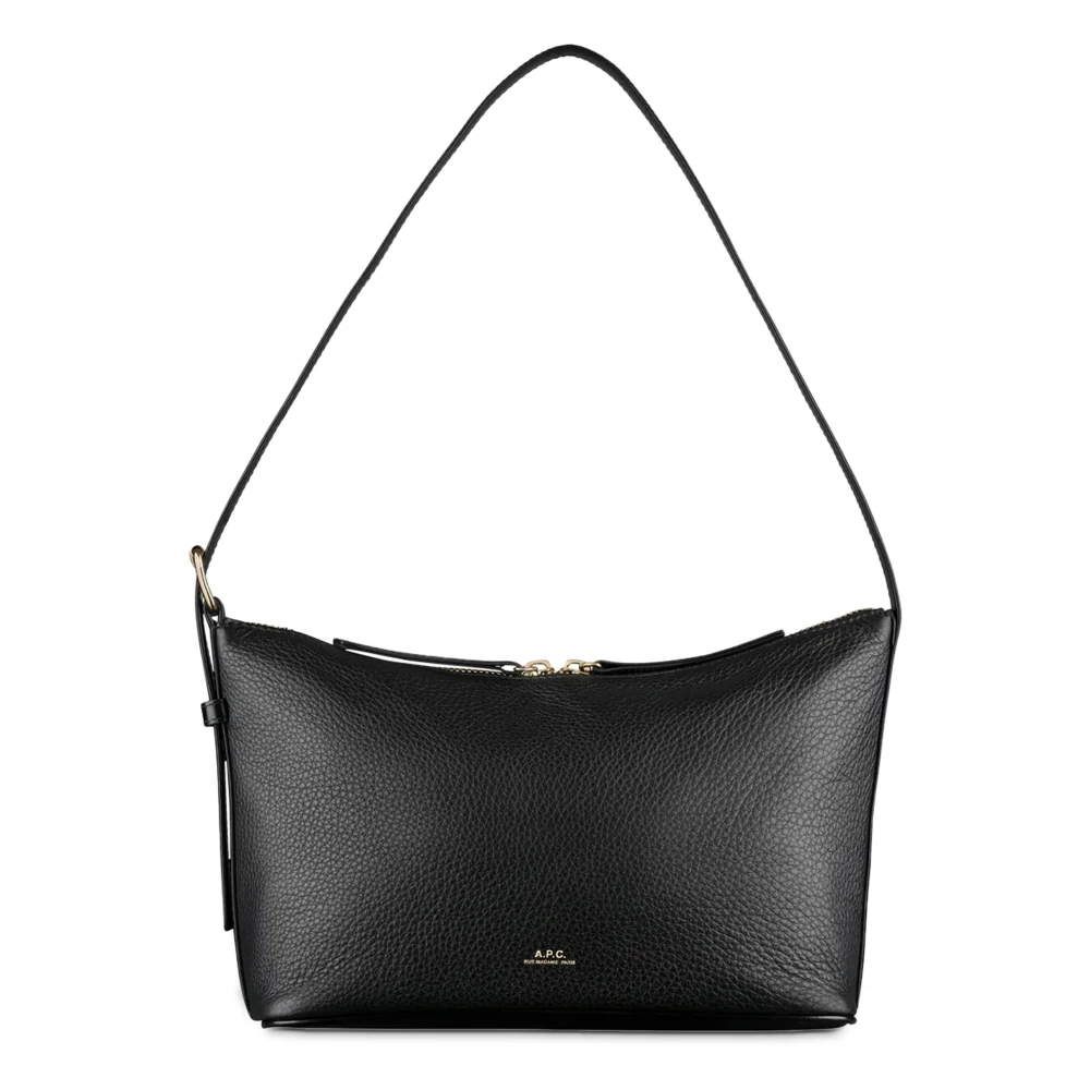 A.p.c. Women's Black Sac Vera Shoulder - Shoulder Bags - One Size - Bags